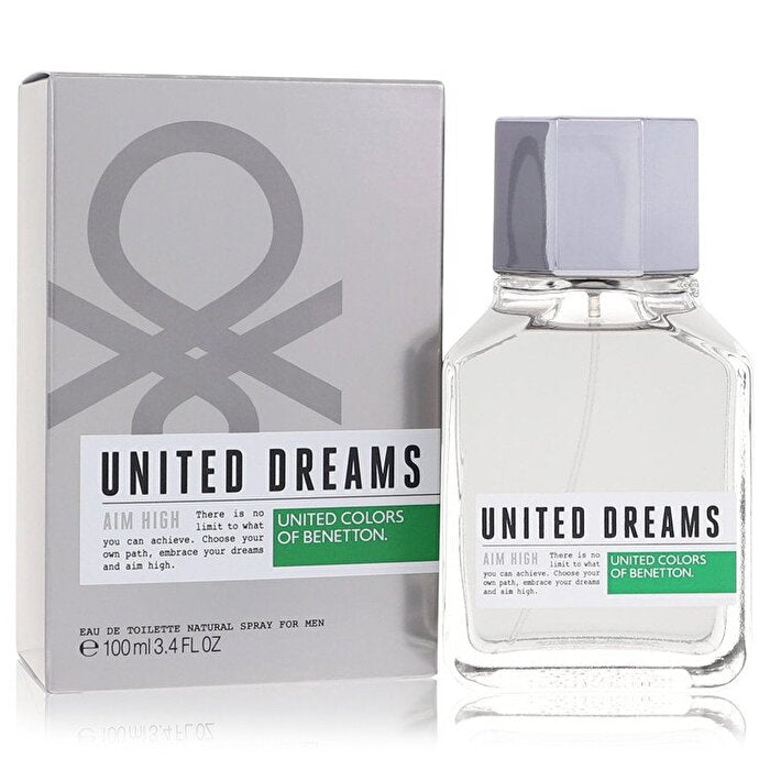 Benetton United Dreams Aim High Eau De Toilette Spray 100ml/3.4oz