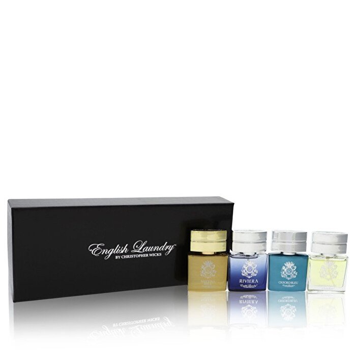 English Laundry Arrogant Gift Set - Gift Set includes Notting Hill, Riviera, Oxford Bleu, and Arrogant, all in Mini Eau De Parfum Sprays