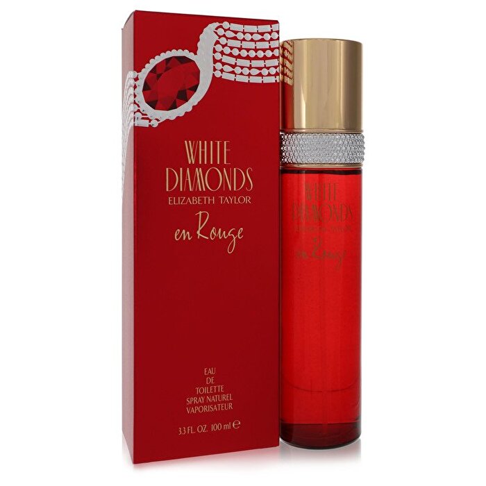 Elizabeth Taylor White Diamonds En Rouge Eau De Toilette Spray 100ml/3.3oz