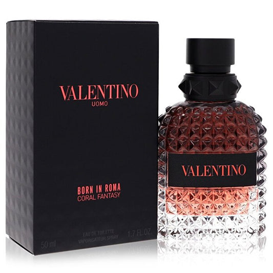 Valentino Valentino Uomo Born In Roma Coral Fantasy Eau De Toilette Spray 50ml/1.7oz